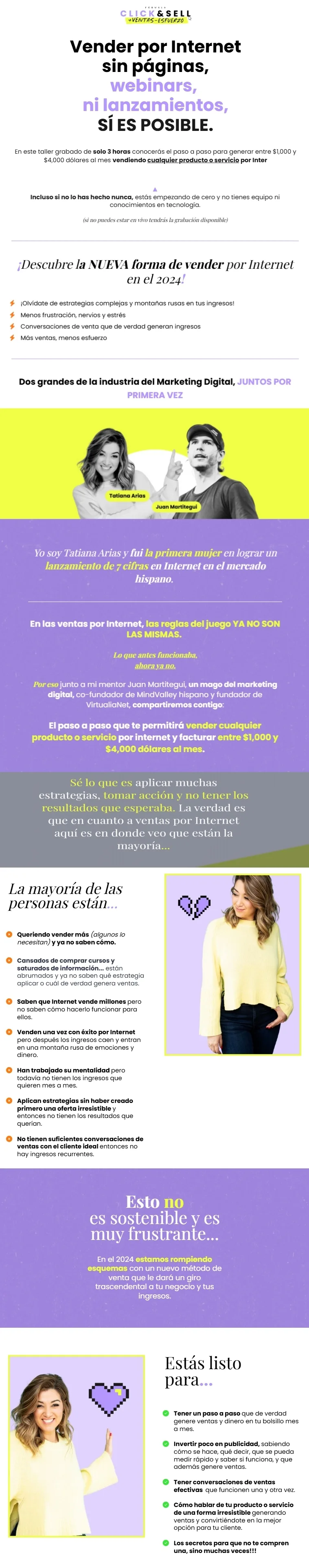 Click Sell Tatiana Arias y Juan Martitegui 1