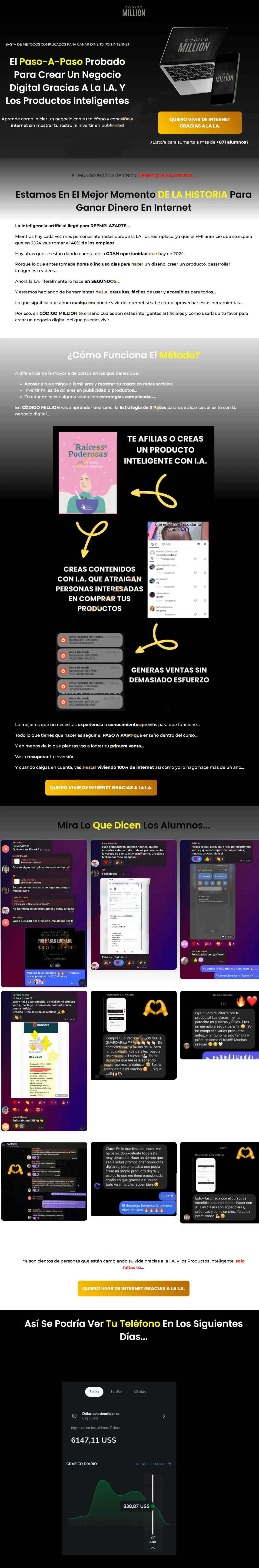 Codigo Million Melisa Escobar 1