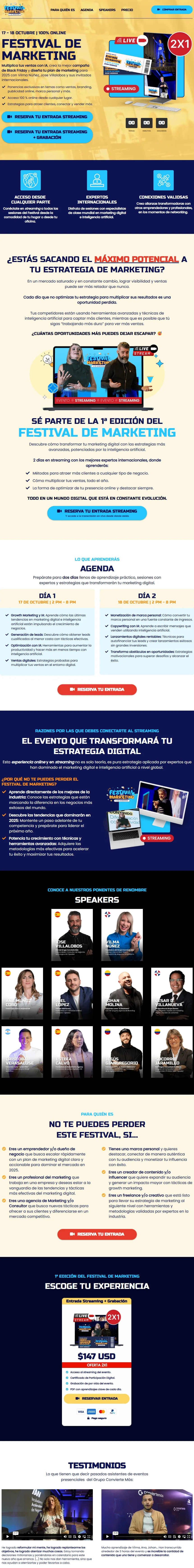 Festival de Marketing 2024 Convierte Mas