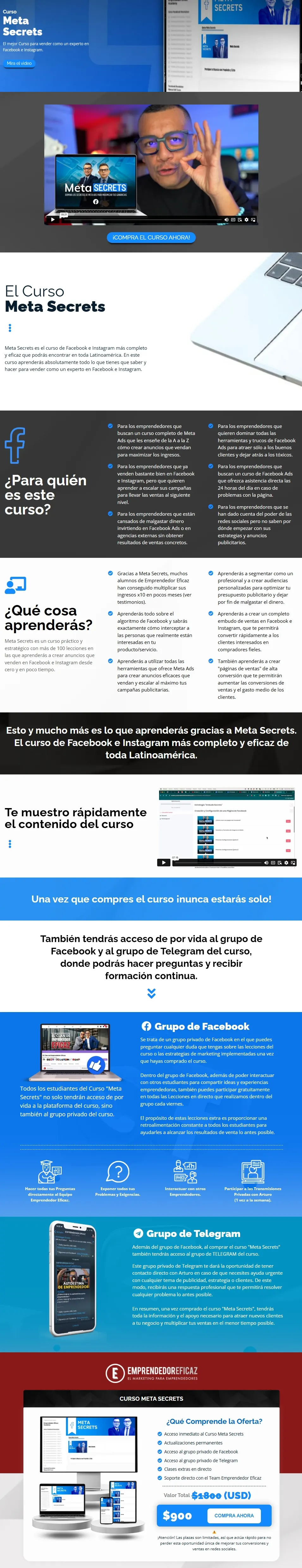 Meta Secrets Emprendedor Eficaz z
