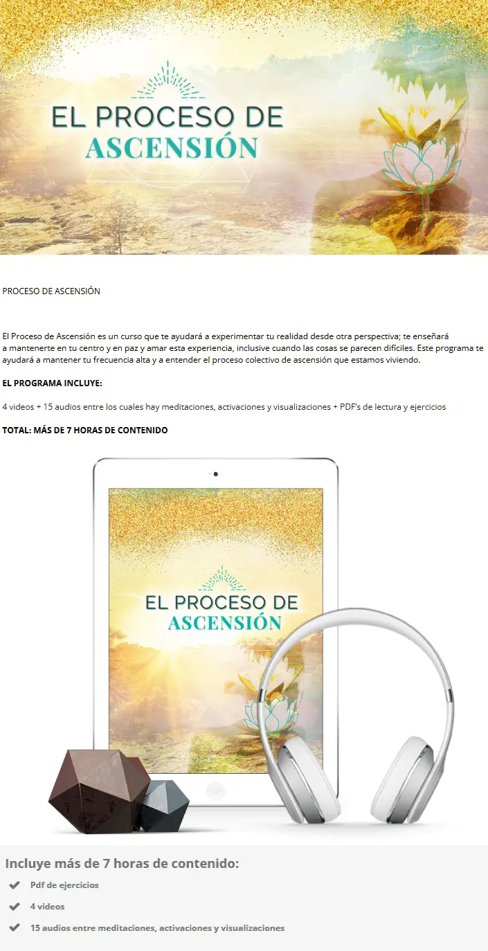Proceso de Ascensión 2 Proceso de Ascension Mujer Holistica