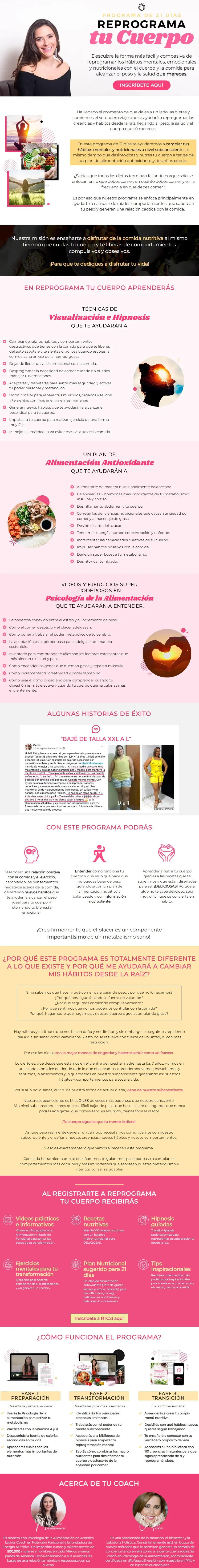 Reprograma tu cuerpo en 21 dias Maria Montemayor