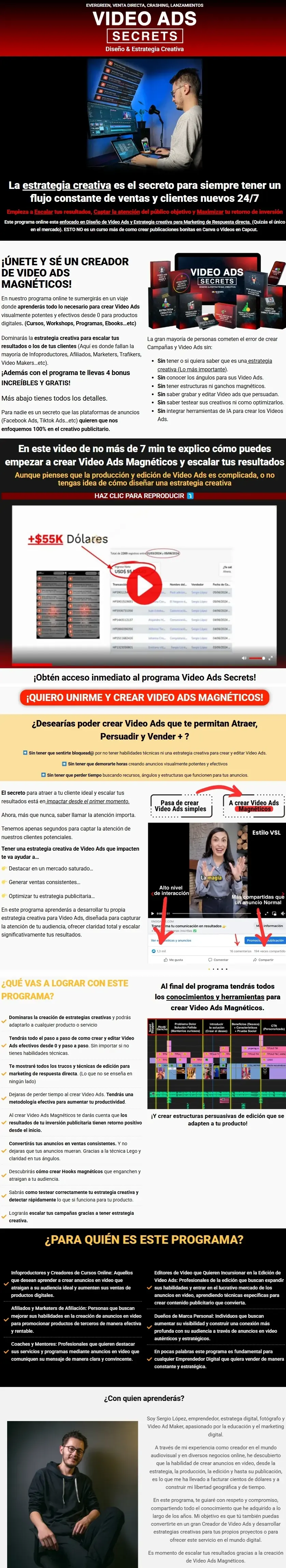 Video Ads Secrets Sergio Lopez