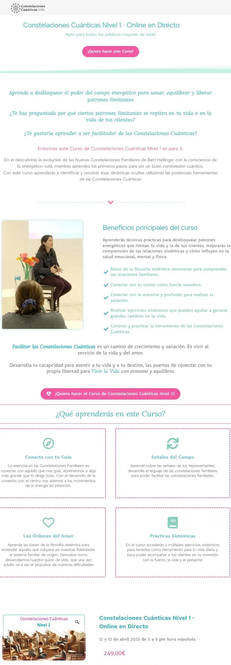 Constelaciones Cuanticas Nivel 1 Mundo Pranico