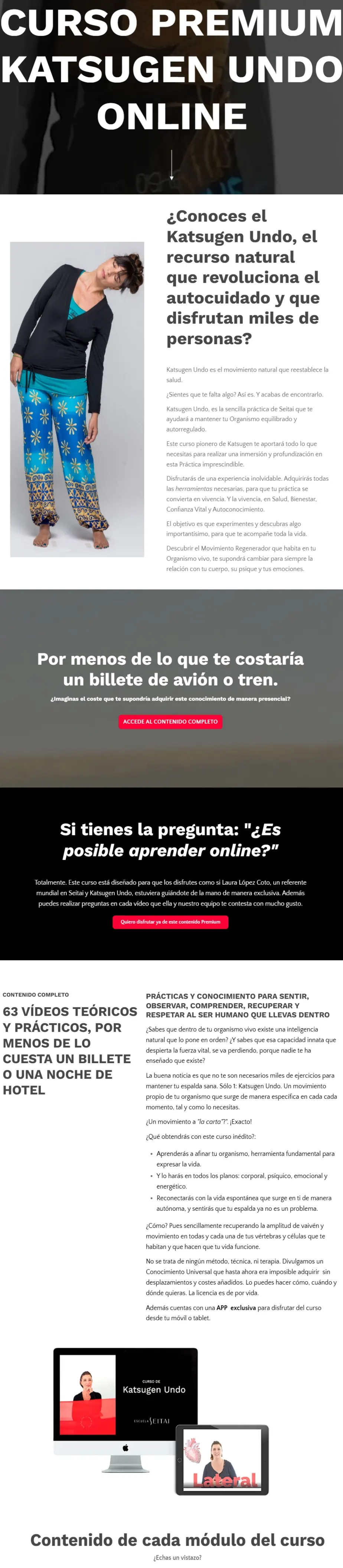 Curso Premium Katsugen Undo o Movimiento Regenerador de la Salud Escuela Seitai 1