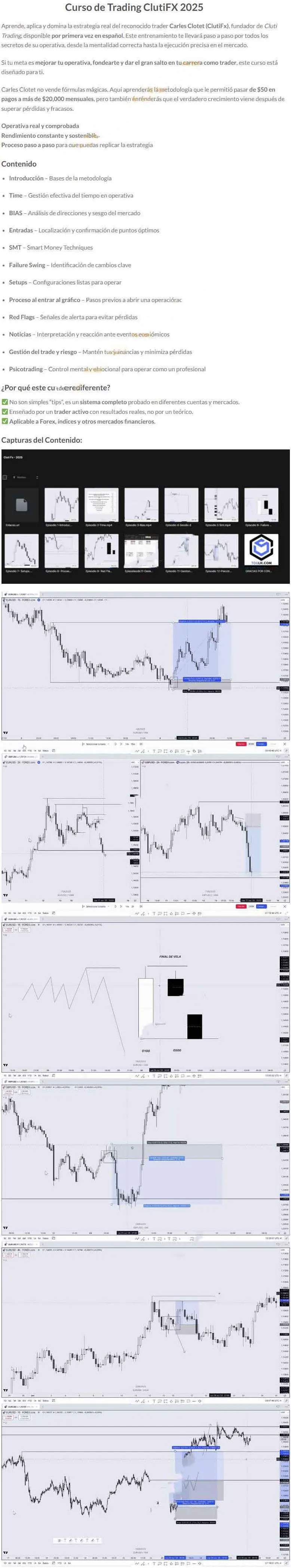 Curso de Trading ClutiFX Carles Clotet z 1