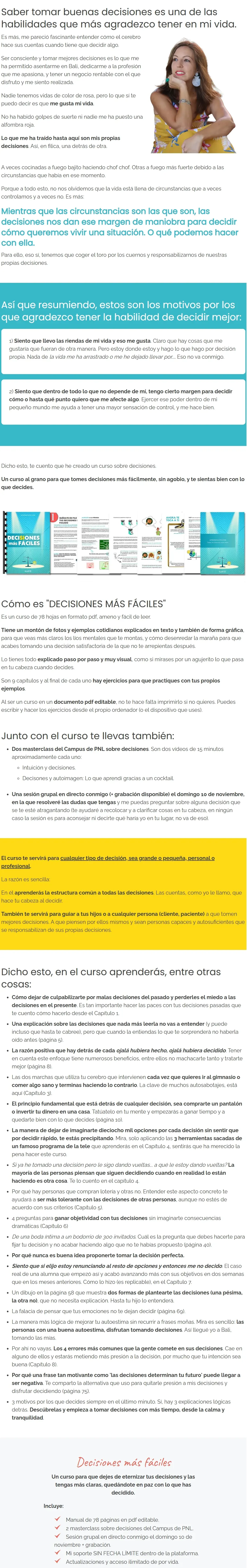 Decisiones Más Fáciles 3 Decisiones Mas Faciles Patricia Ibanez 2