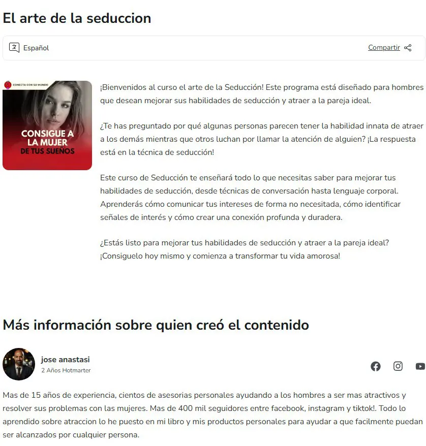 El Arte de la Seduccion Jose Anastasi z