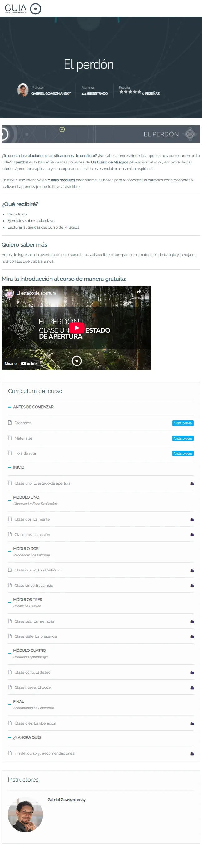 El Perdon Gabriel Gowezniansky