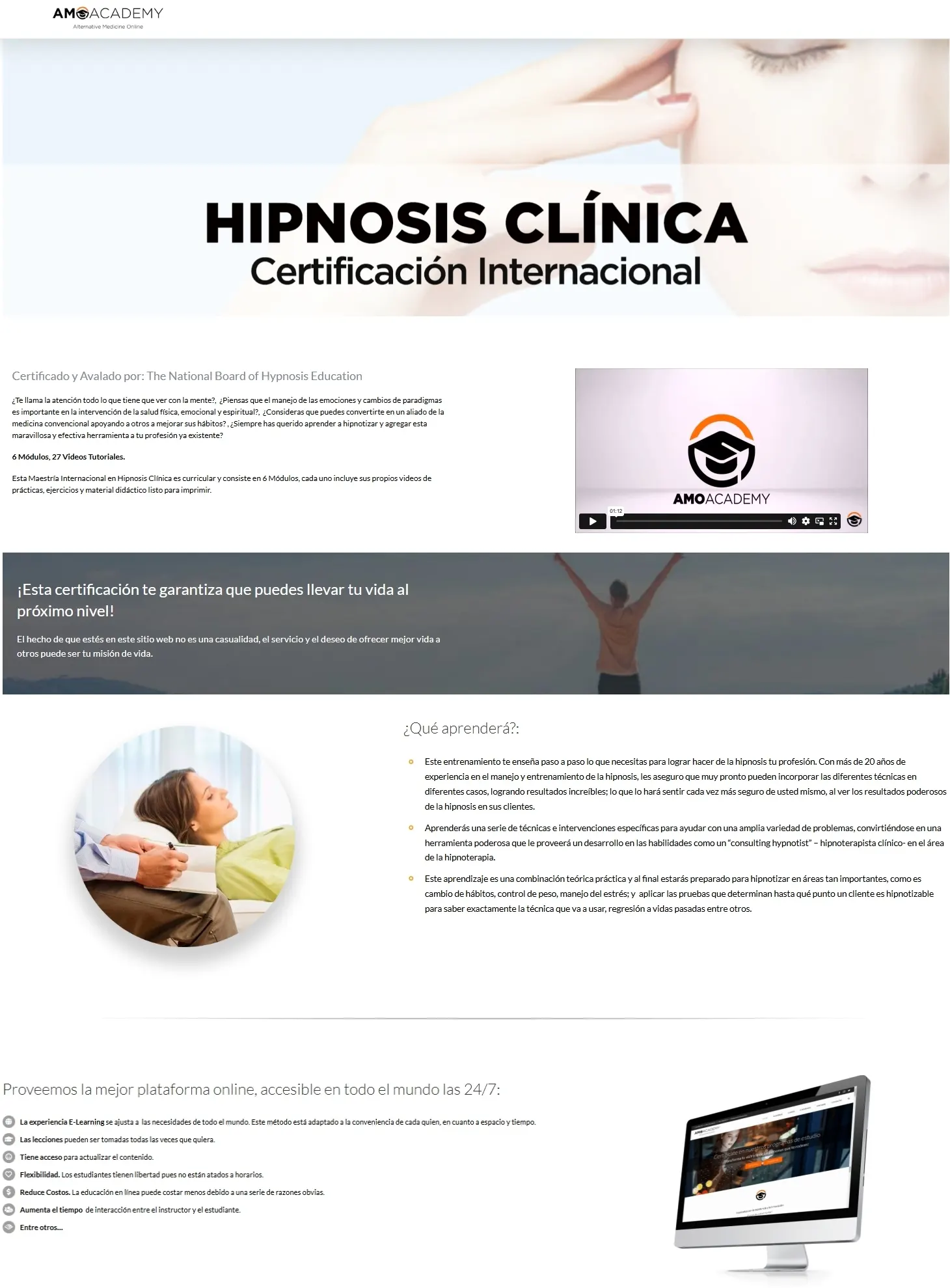 Hipnosis Clinica AMO Academy 1