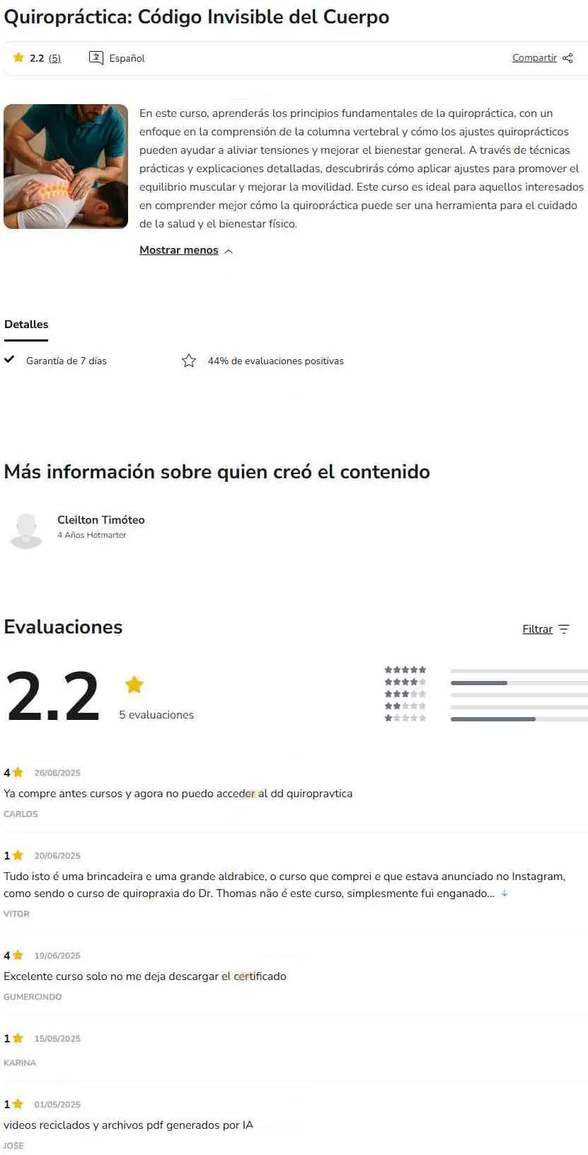 Quiropractica Codigo Invisible del Cuerpo Cleilton Timoteo z