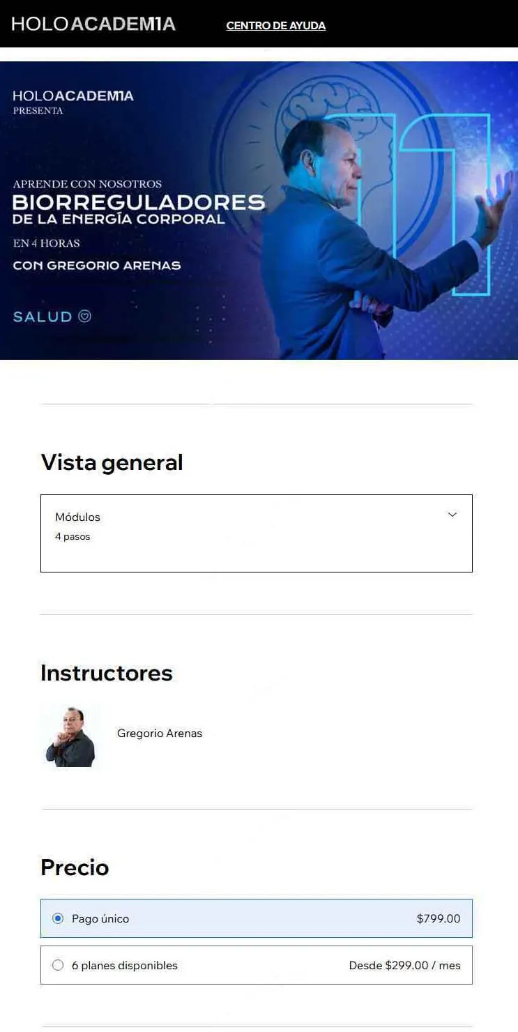 Biorreguladores de la Energía Corporal 2 biorreguladores de la energia corporal gregorio arenas holoacademia