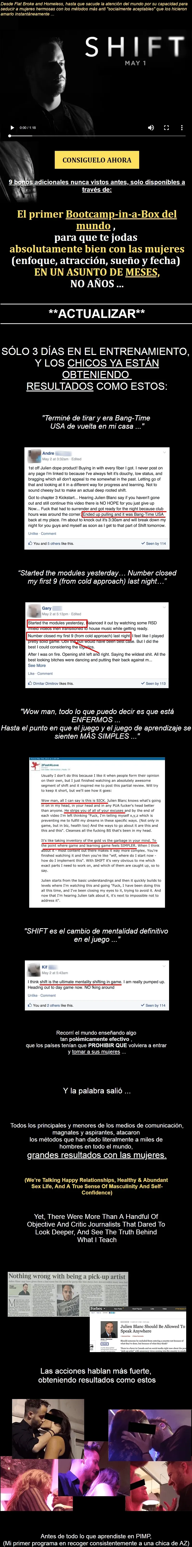 Cambio Shift Doblado al Espanol Julien Blanc z