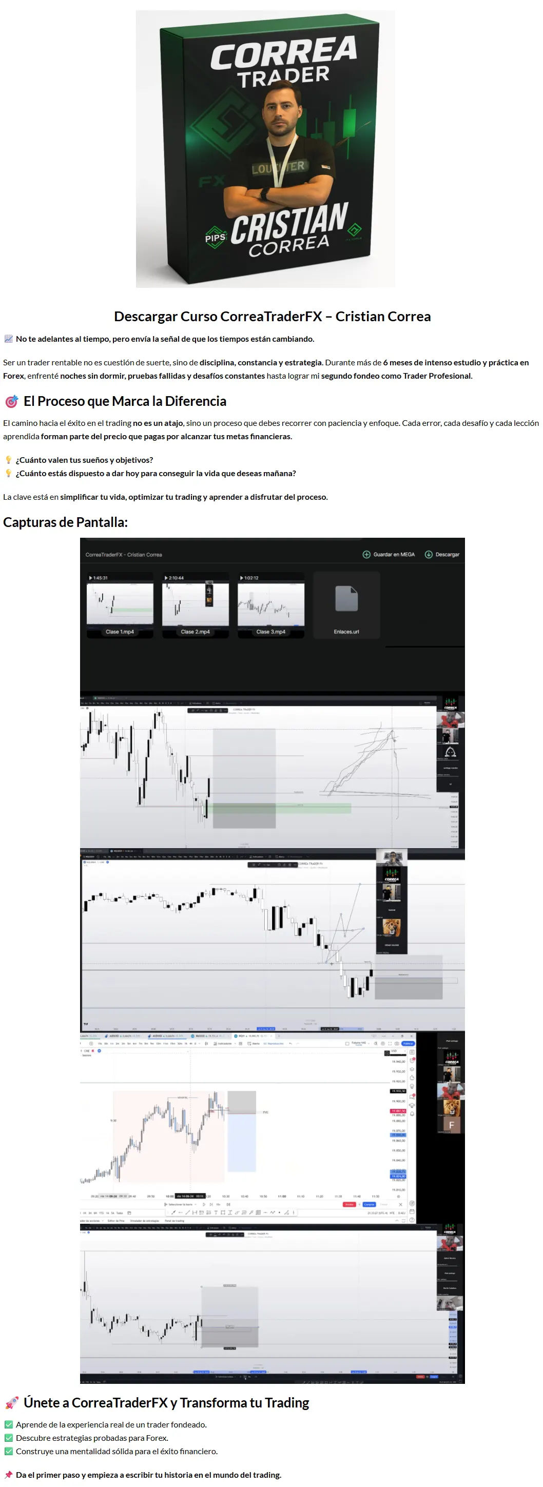 Correa Trader FX Cristian Correa z