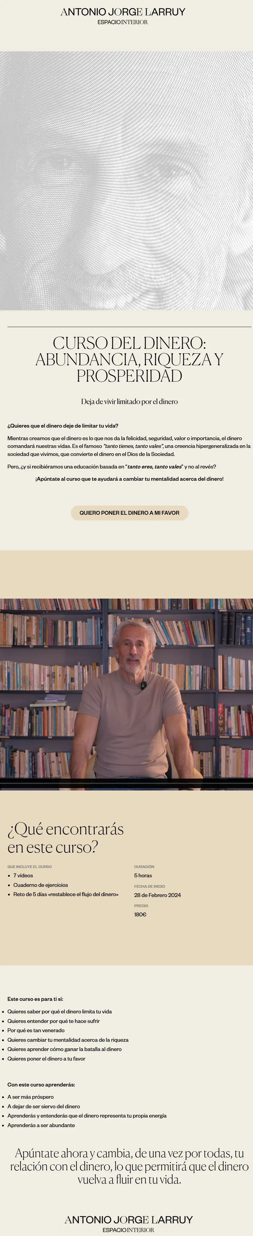 Curso Dinero Riqueza y Abundancia Antonio Jorge Larruy z