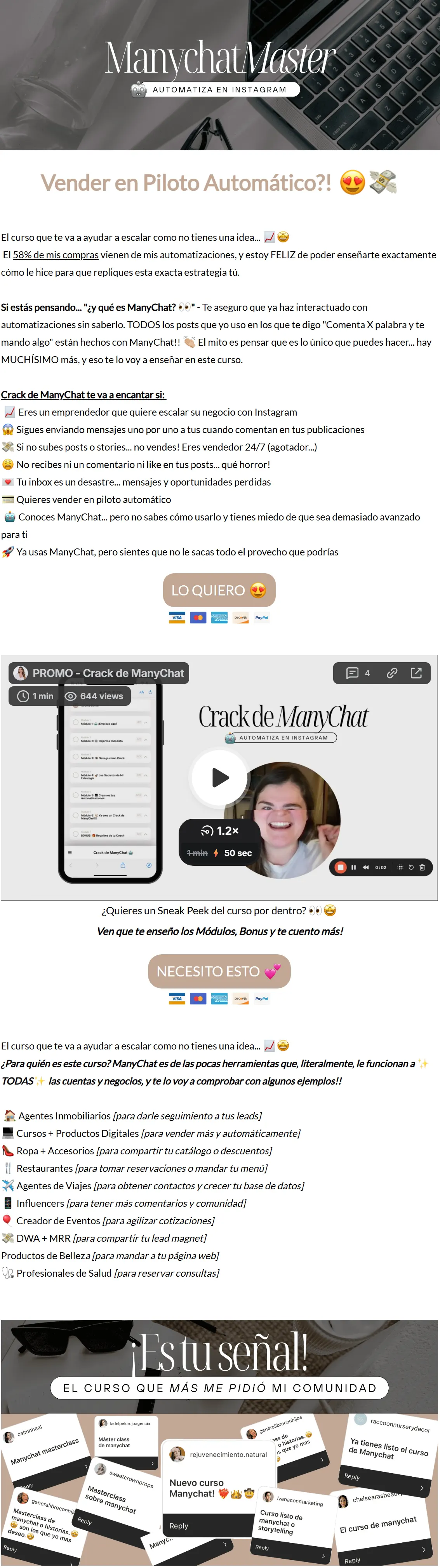 ManyChat Master Insta Coach Andy z