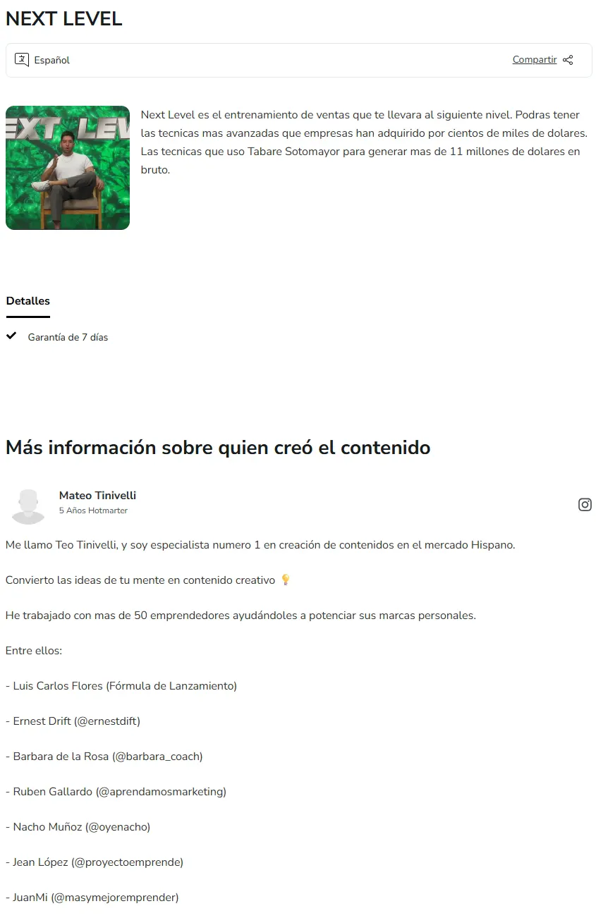 Next Level Tabare Sotomayor z