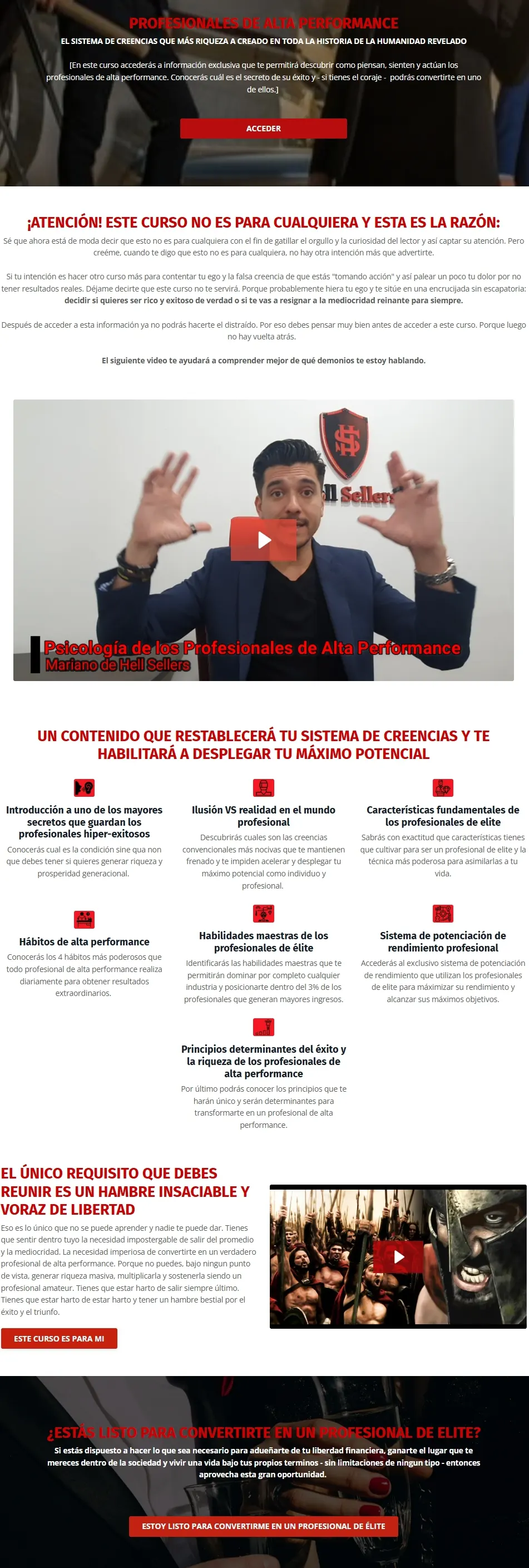 Profesionales de Alta Performance 2 Profesionales de Alta Performance Hellsellers Academy z